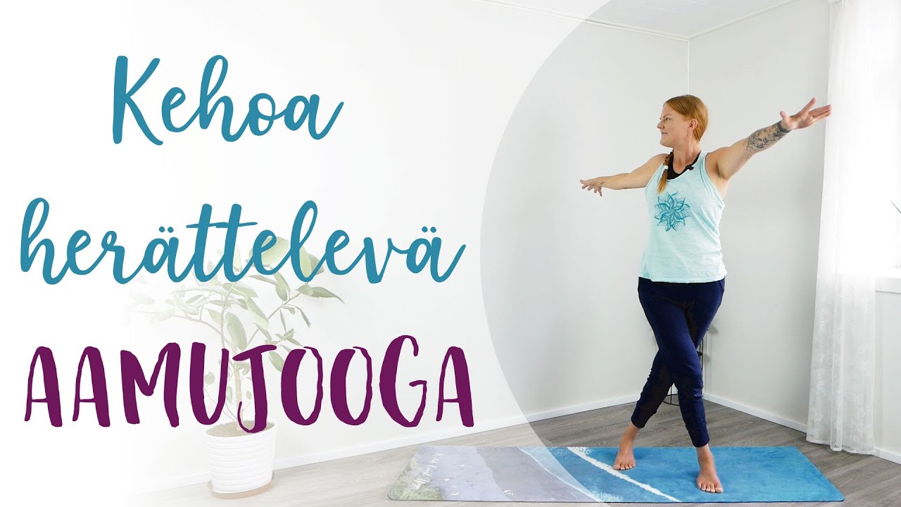 Kehoa herättelevä aamujooga | Ninan jooga