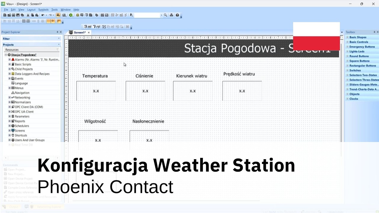 Skonfigurowanie komunikacji stacji pogodowej Weather Station z systemem nadrzędnym
