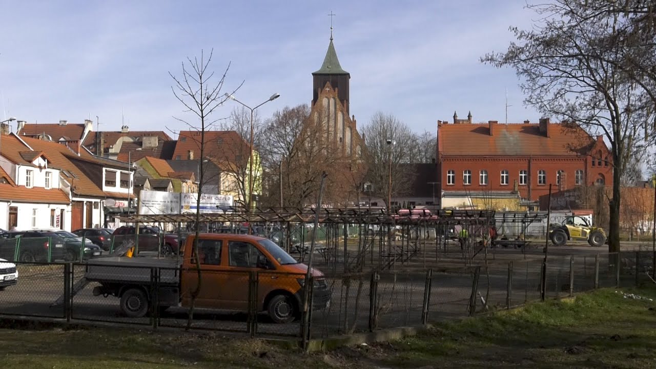 Międzyrzeckie targowisko w przebudowie