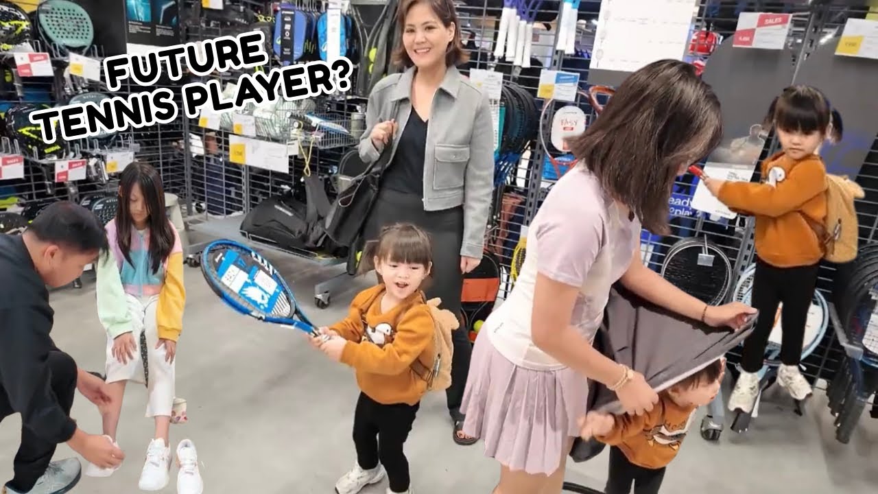 NAG SHOPPING SILA NG PANG TENNIS NILA + HAUL | AustriaFamilyVlogs