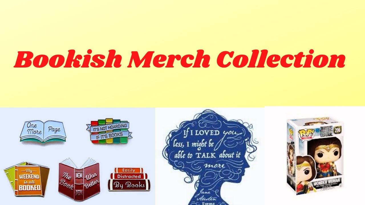 Bookish Merch Collection📚📖📝 | Her Book World |