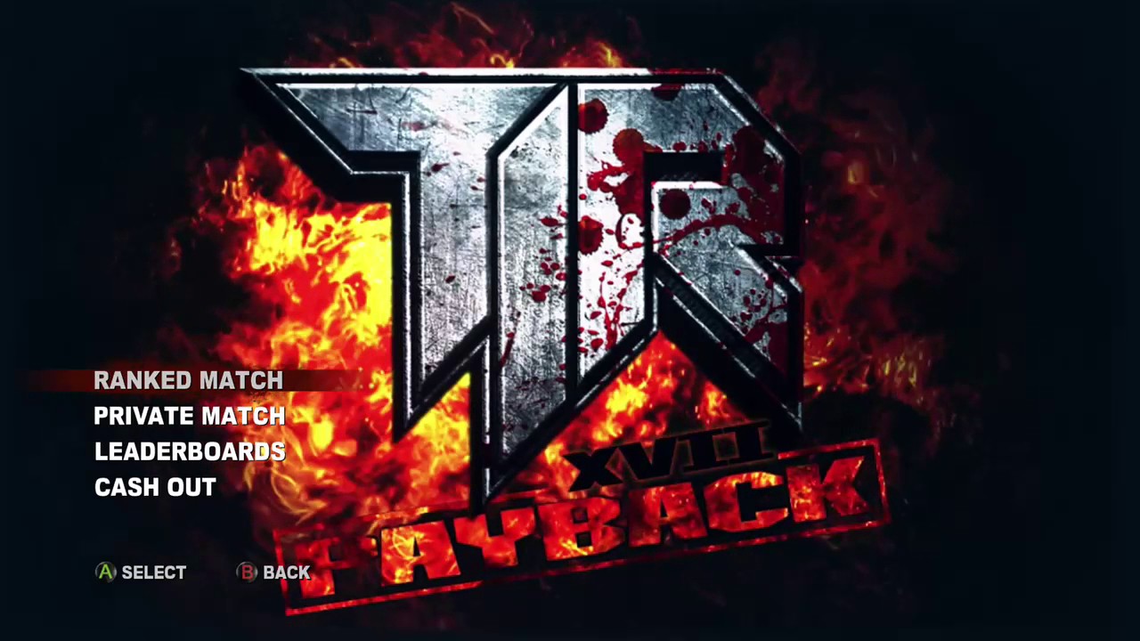 Dead Rising® 2 TIR main menu