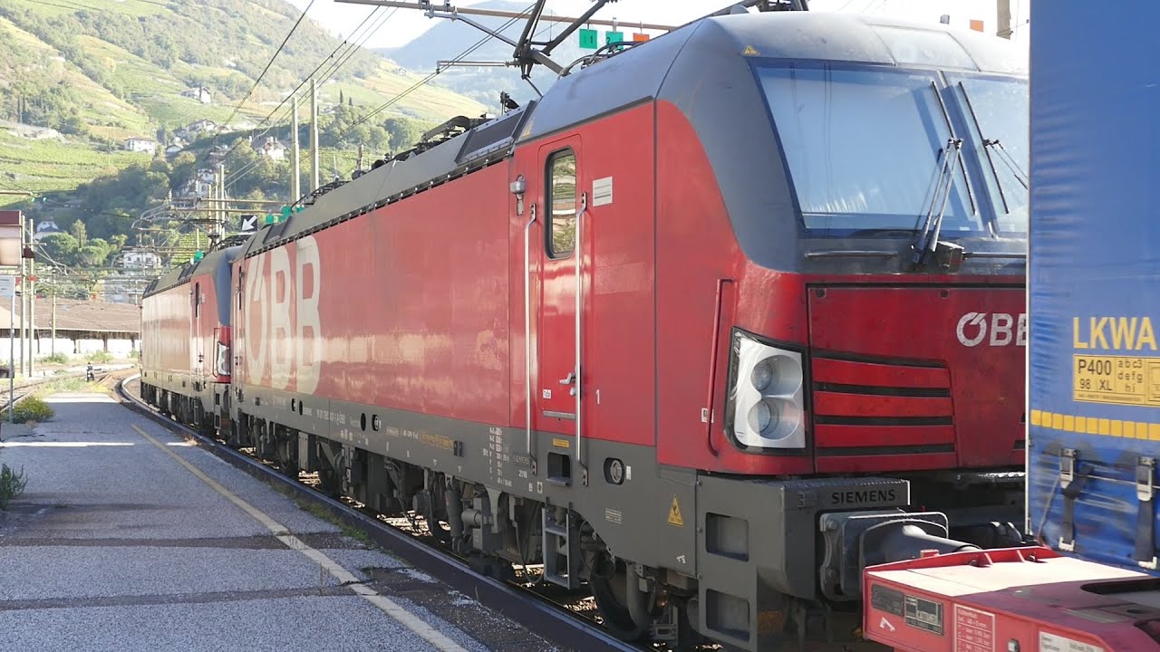 Der Bahnhof Bozen /Bolzano in Südtirol