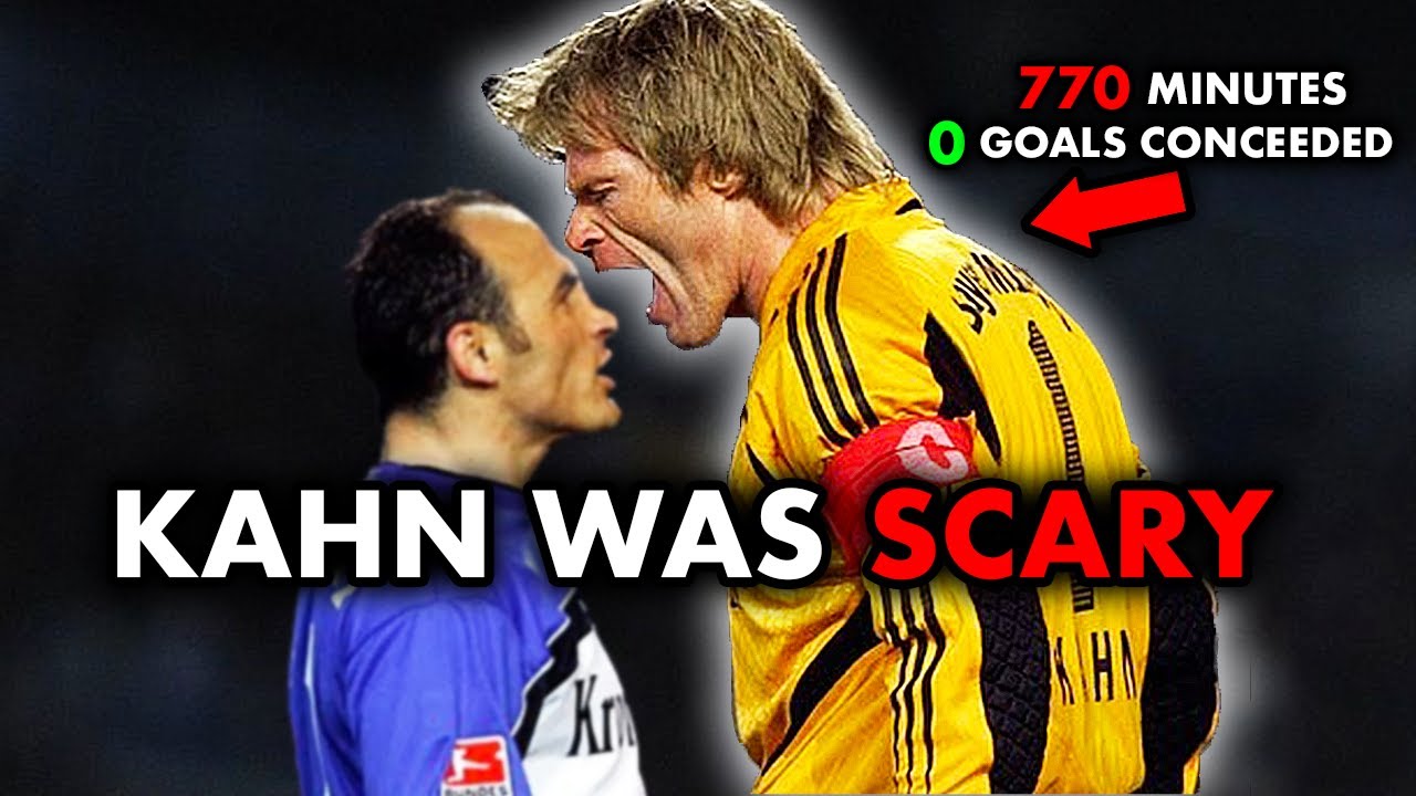 Jak Oliver Kahn stał się NAJSTRASZNIEJSZYM bramkarzem w historii futbolu
