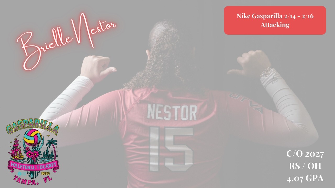 Nike Gasparilla Attacking Highlights 66 Kills / 3.88 KPS / /321 Attack %
