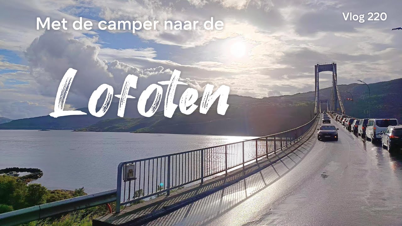 SLECHT WEER OP KOMST IN NOORWEGEN OP DE LOFOTEN#220