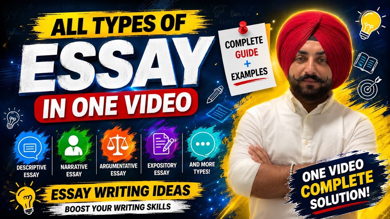 PTE all types writing essay in one video, exam Repeated essays, best essay template ( Gurwinder PTE)