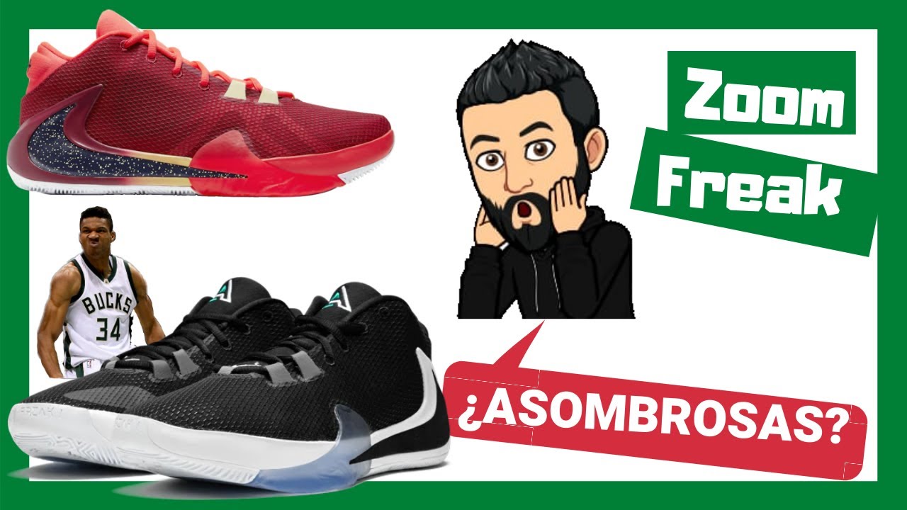✅ Review ZOOM FREAK 1😲 Zapatillas del MVP  Giannis Antetokounmpo.. ¿Son tan Buenas como el?⭕️