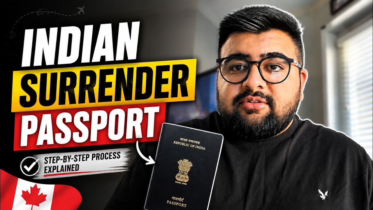 Surrendered my Indian Passport - Full Process Explained || Canadian Citizen || Neeraj Canada