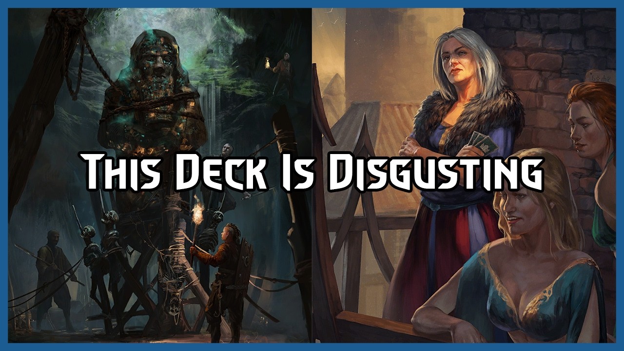 GWENT | THIS DECK IS DISGUSTING! SERENITY FORGOTTEN TREASURES