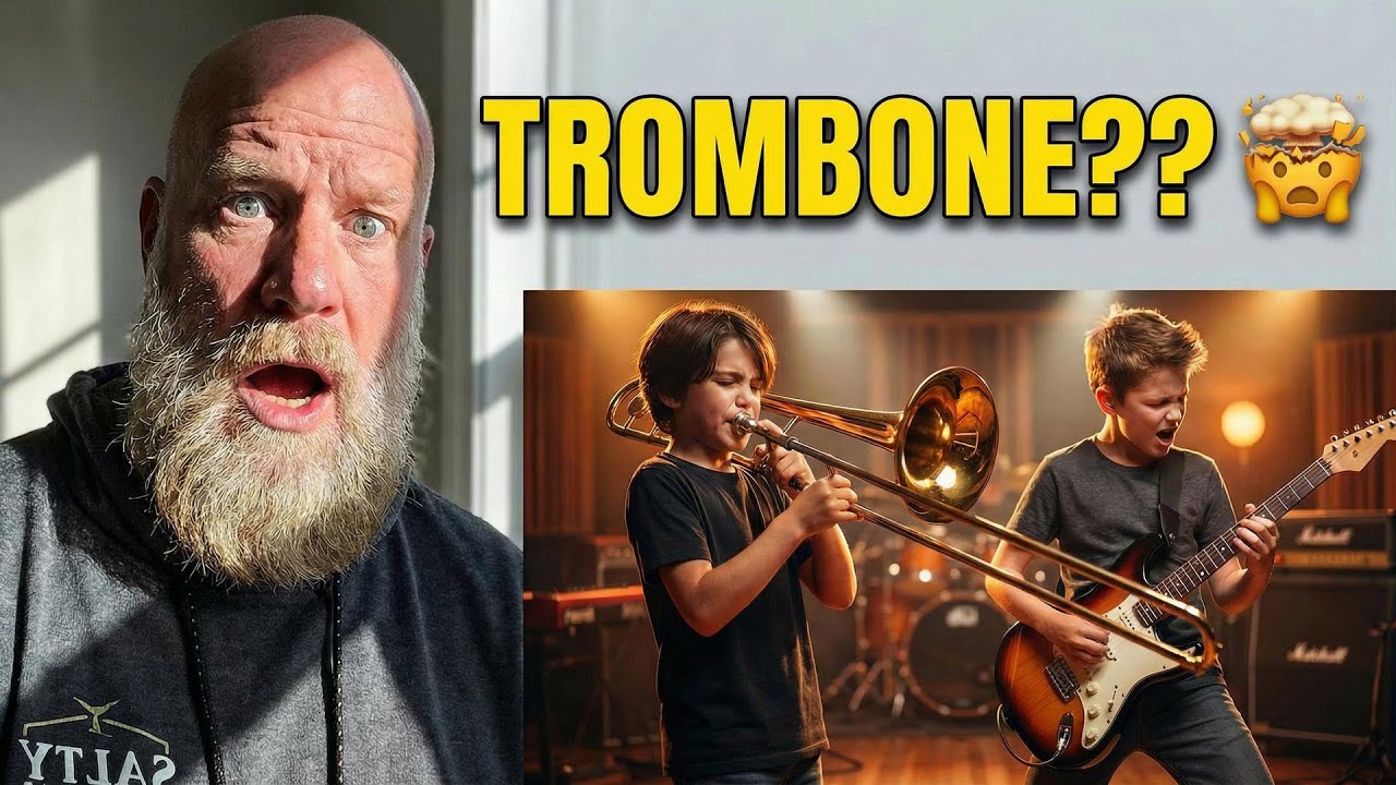 12-YEAR-OLD TROMBONE SOLO?! 🎺 The Graystones - Breakfast in America | First Time Reaction