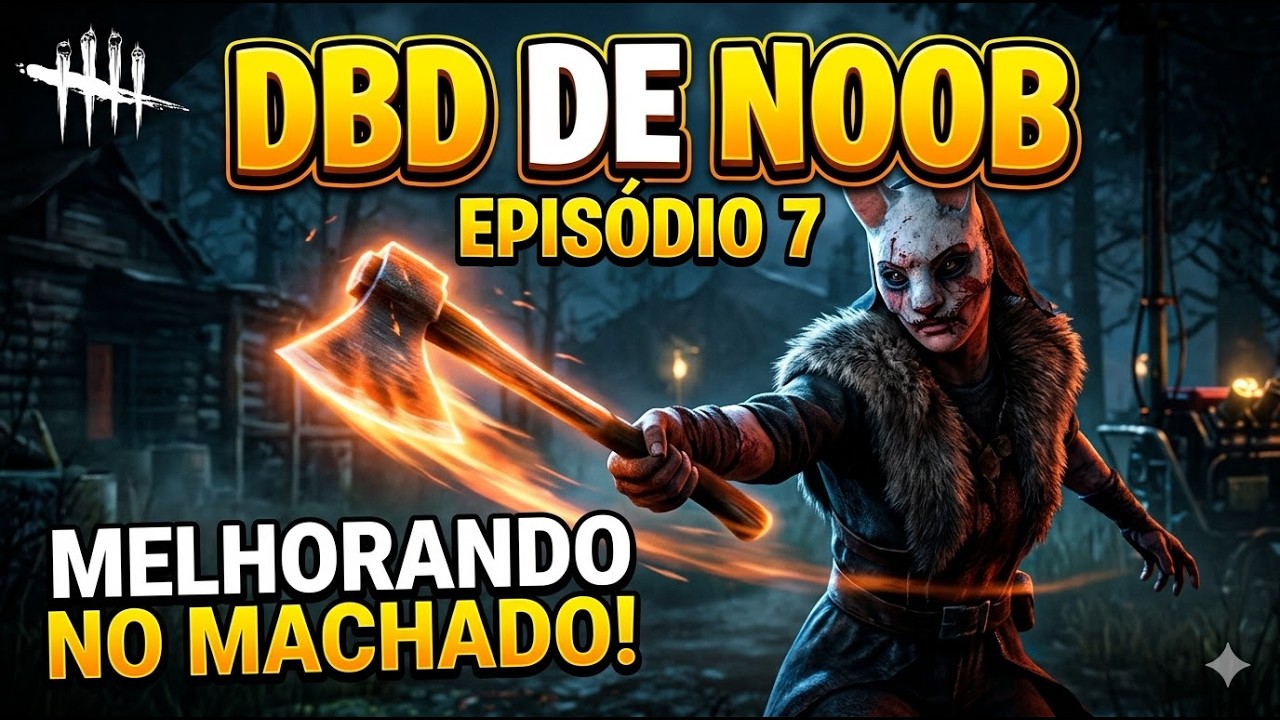 EVOLUINDO NAS SNIPADAS DA CAÇADORA! 💀🪓 l DBD NOOB #7