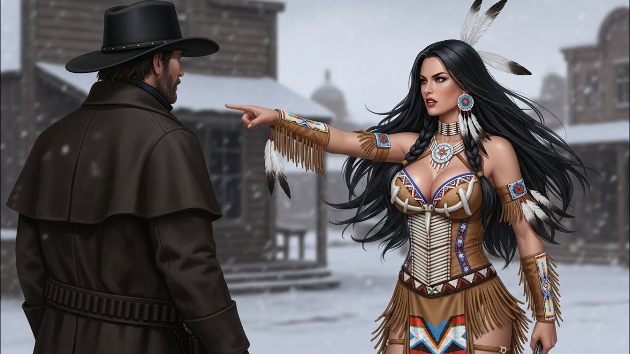 Apache Woman Knocked on a Lonely Cowboy’s Door – Her Bold Request Changed Everything