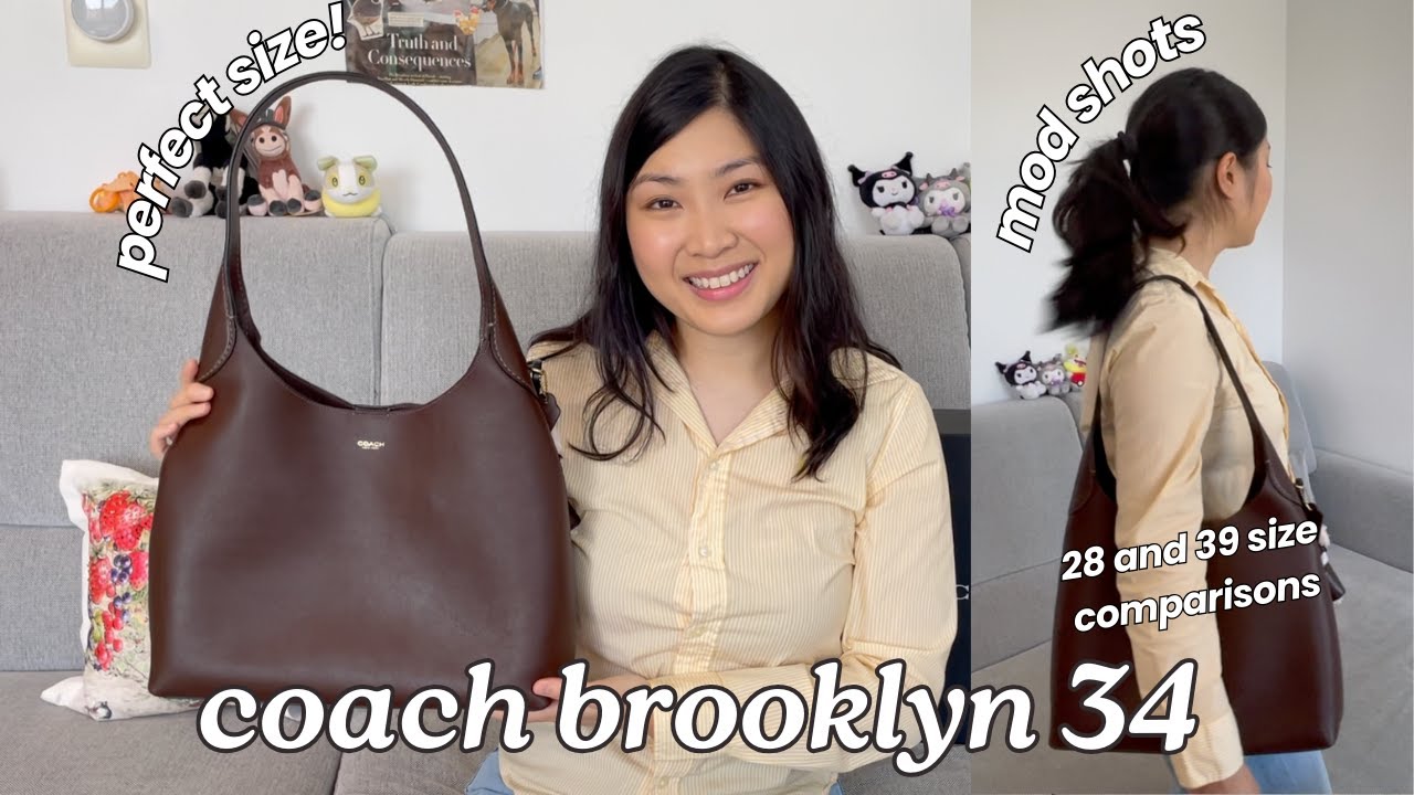 Подробный обзор Coach Brooklyn 34 - НАКОНЕЦ-ТО СРЕДНИЙ РАЗМЕР, КОТОРЫЙ МЫ ХОТЕЛИ!