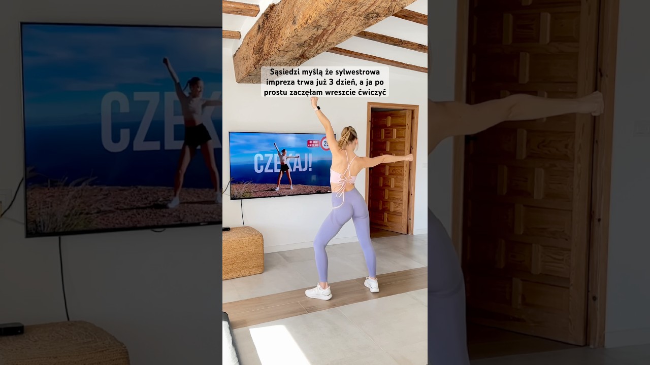 Wybaczcie sąsiedzi, nowy rok nowa ja 🔥🙂 #treningtaneczny #tanecznytrening