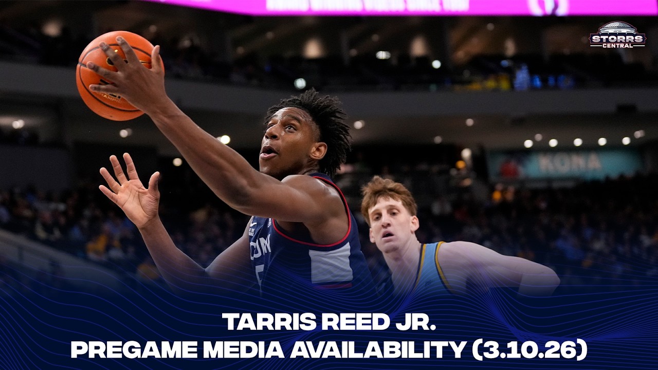 Tarris Reed Jr. Pregame Media Availability - 3.10.26