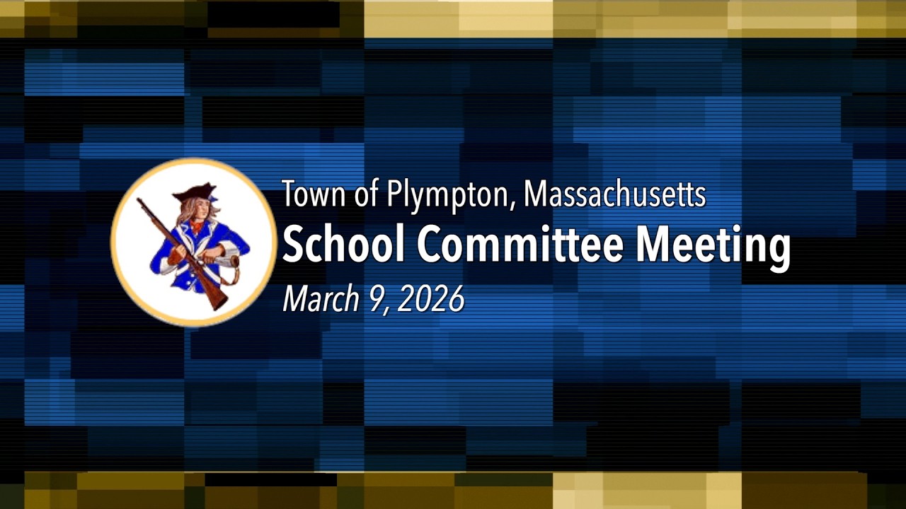 Plympton Elementary School Committee - March 9, 2026