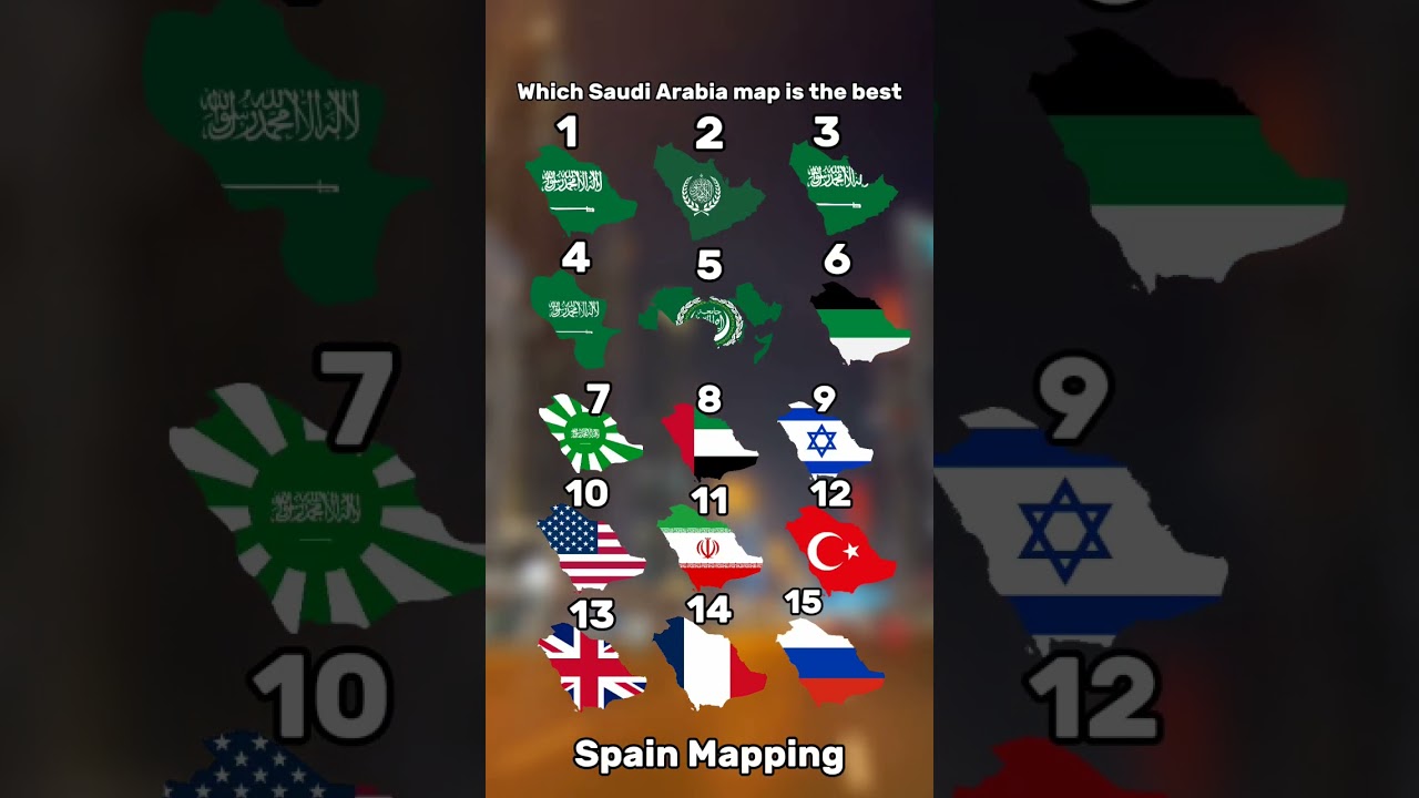 Which Saudi Arabia map is the best #geography #history #mapping #map #world #saudiarabia
