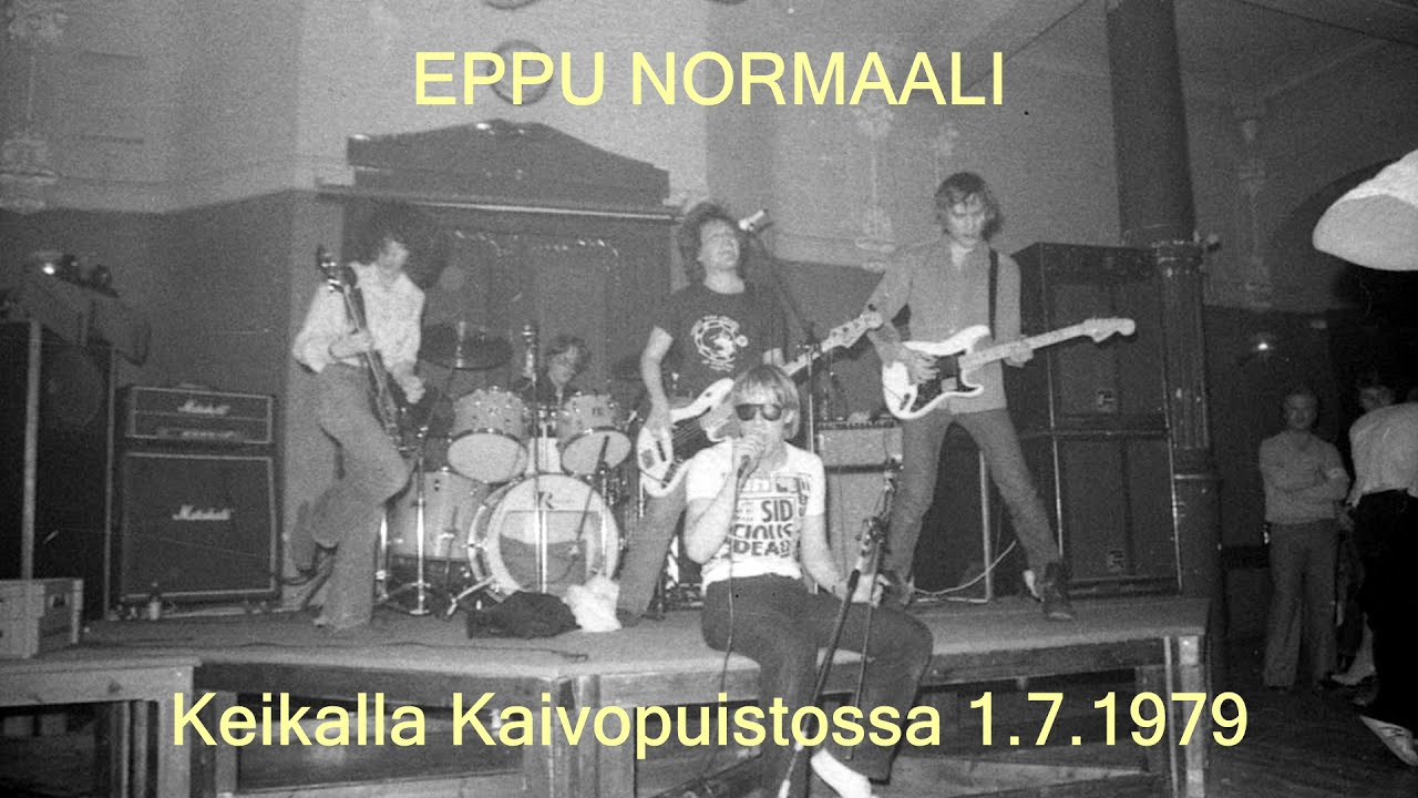 Eppu Normaali Kaivopuistossa 1.7.1979