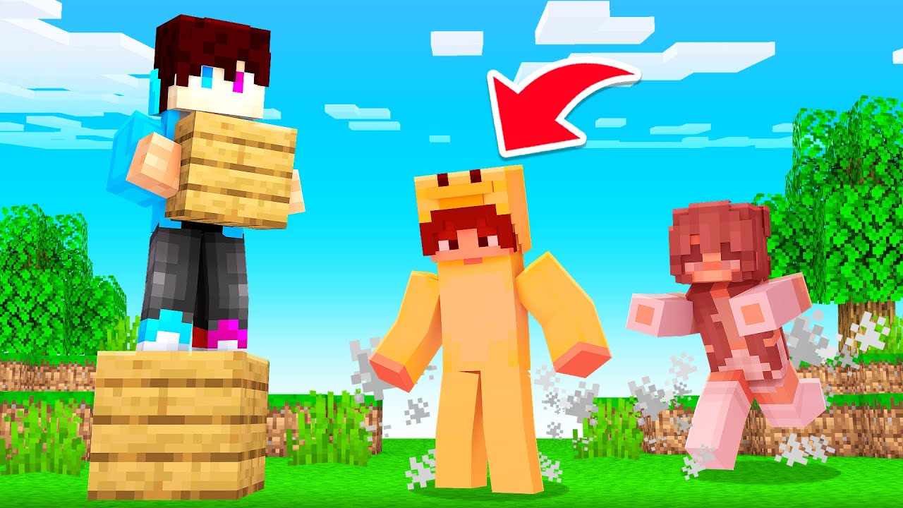 MINECRAFT Maar Je Mag DE GROND NIET AANRAKEN! (Challenge)