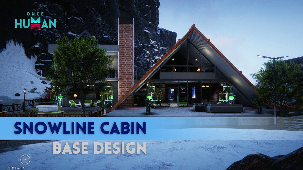 Snowline Cabin — Where Cold Meets Comfort | Once Human Build Showcase