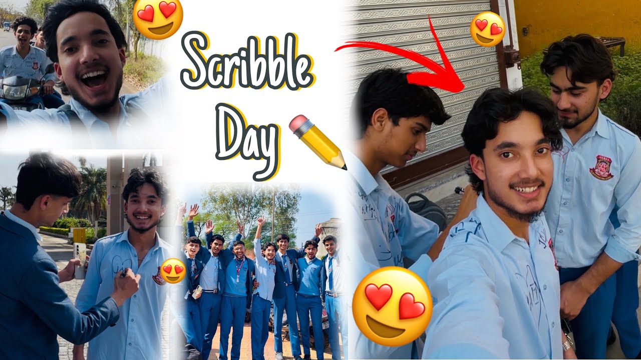 Scribble day 😍| Last day ❤️‍🩹🥹