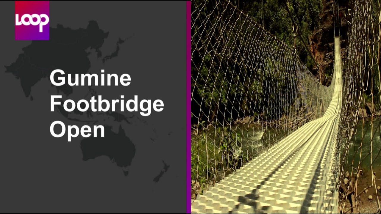 Gumine Footbridge Open