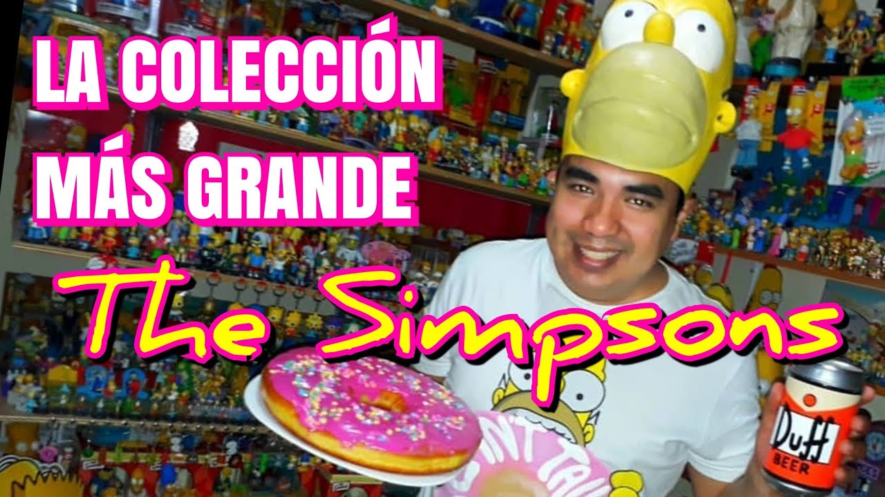 #YOSOYCOLECCIONISTA #THESIMPSONS #SERIES  EL FAN #1 DE LOS SIMPSONS 👀