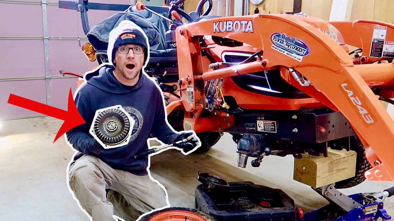 Rebuilding the FRONT Axle on my Kubota BX2370 (Axle Seal Leak)