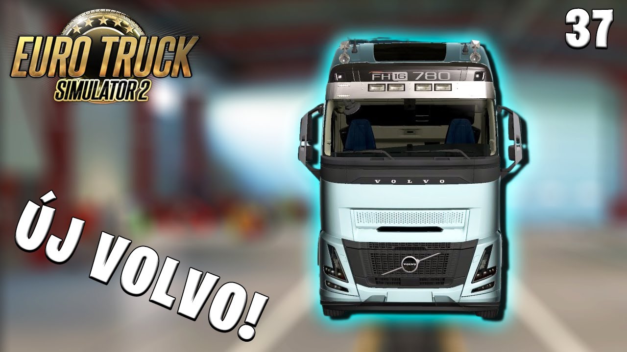 Euro Truck Simulator 2 LIVE #37 - ÚJ VOLVO kamion! PXN V99 kormánnyal!