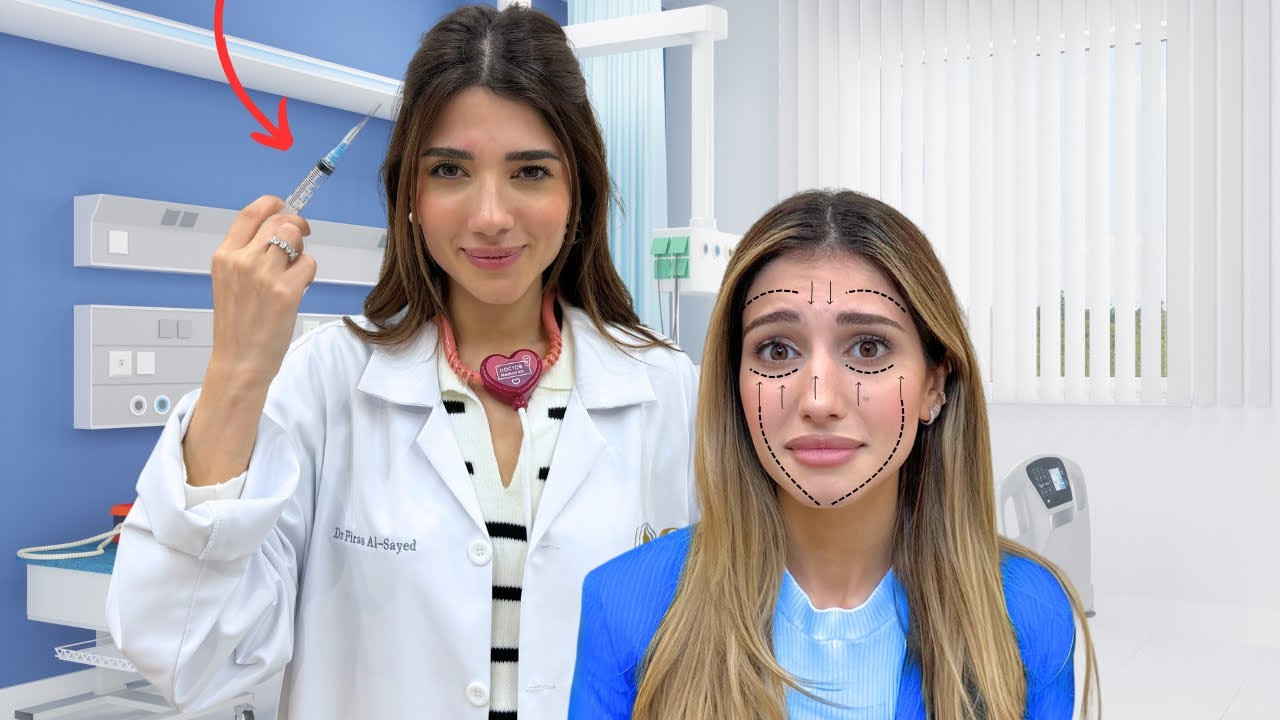 اشتغلت ك دكتورة تجميل ليوم كامل 👄💉
