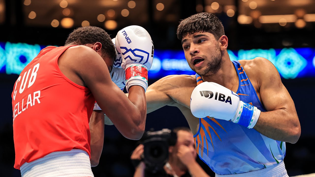 Nishant Dev (IND) vs. Jorge Cu&eacute;llar (CUB) IBA World Boxing Championships 2023 QF's (71kg)