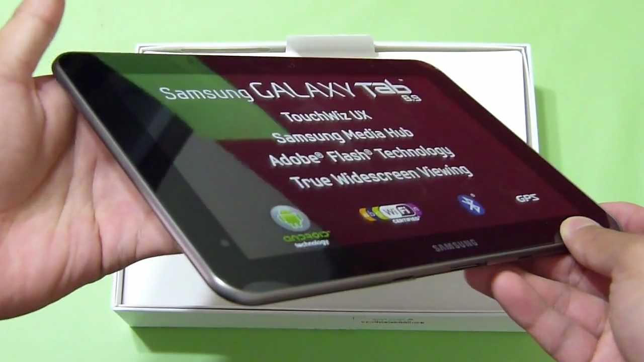 Samsung Galaxy Tab 8.9 Unboxing