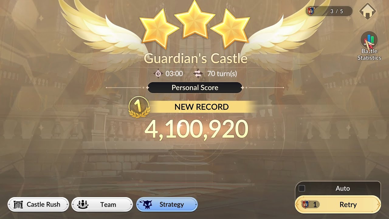 Guardian's Castle Rudy (Castle Rush) 4,1M - Seven Knights Re:BIRTH