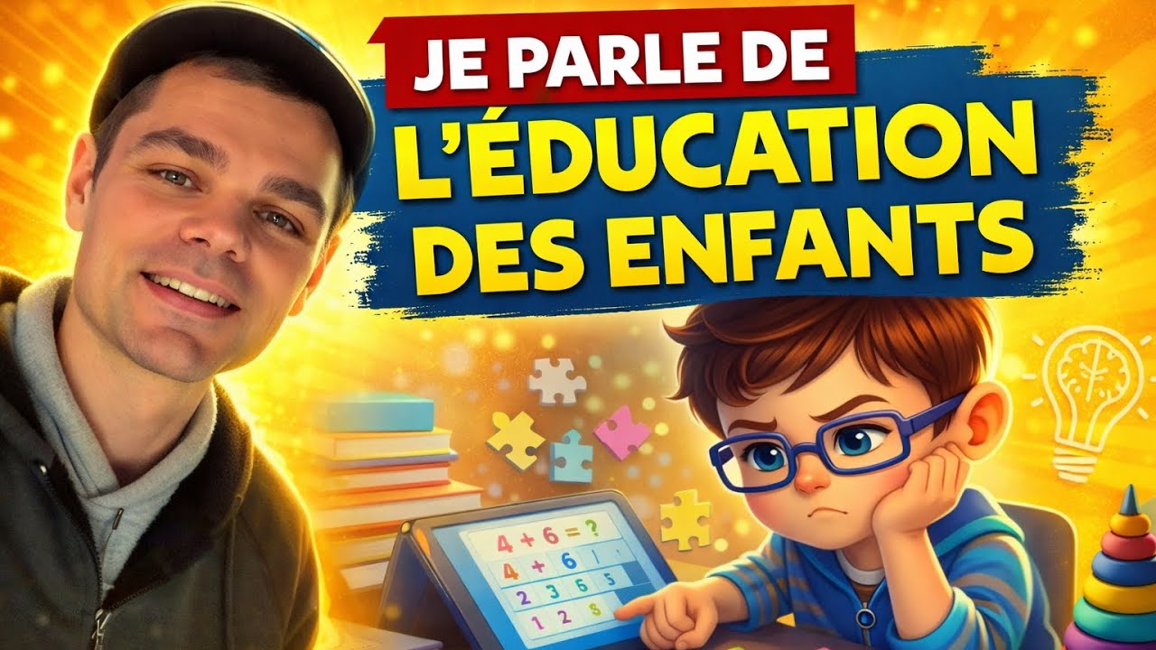 Je parle de l’éducation des enfants 👧 