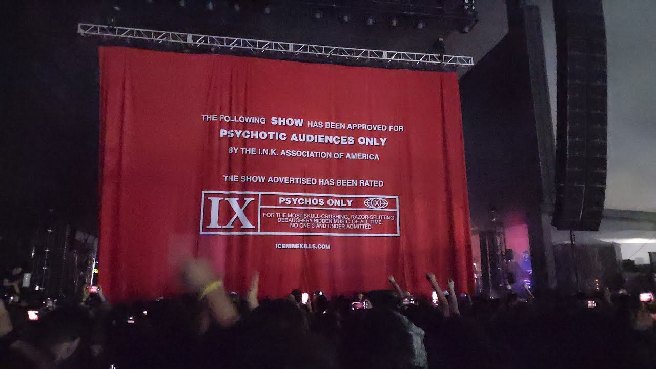 Ice Nine Kills - Full Concert Set 4K - The Kiss of Death Tour - Orlando Amphitheater Nov 18th, 2023