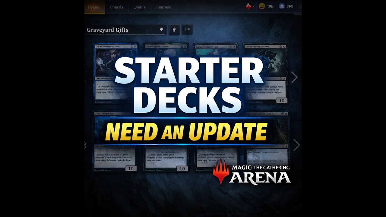 WOTC Needs to Fix the Starter Decks | Graveyard Gifts Upgrade Idea