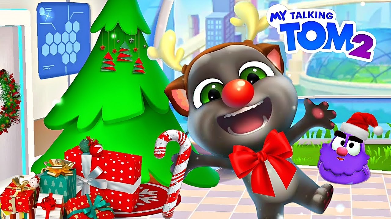 My Talking Tom 2 Christmas Update! |  New Gifts & Fun! 🎄🎁