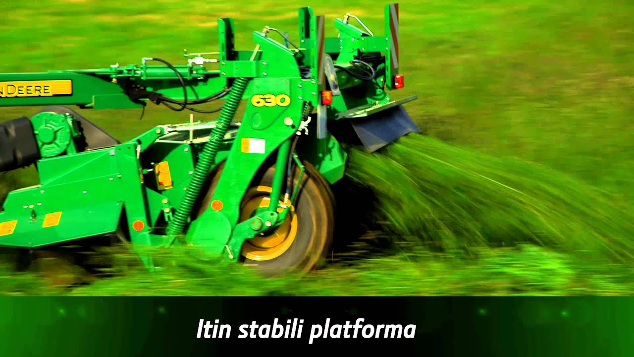 John Deere šienapjovės