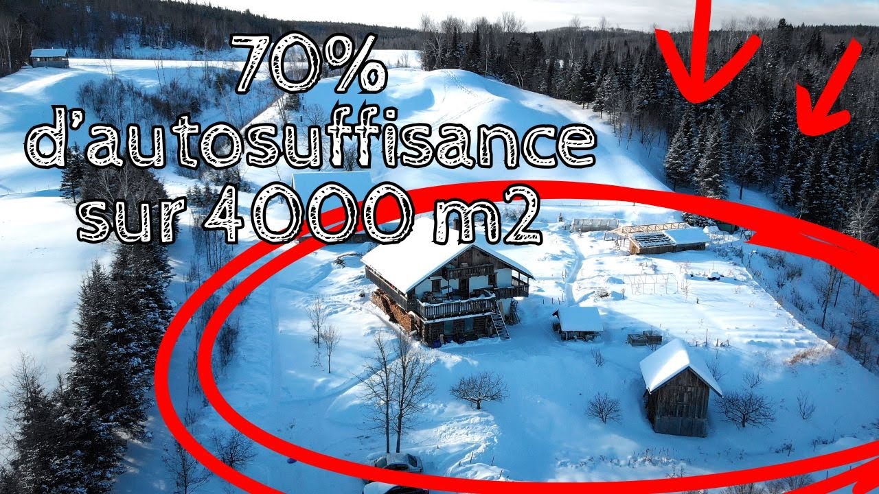 70% autosuffisants sur un terrain résidentiel, même en climat nordique