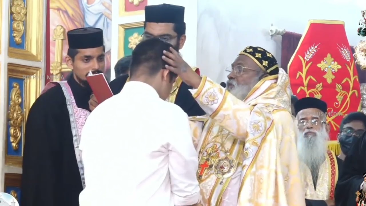 കൈ വെയ്പ്പ് ശുശ്രുഷ...