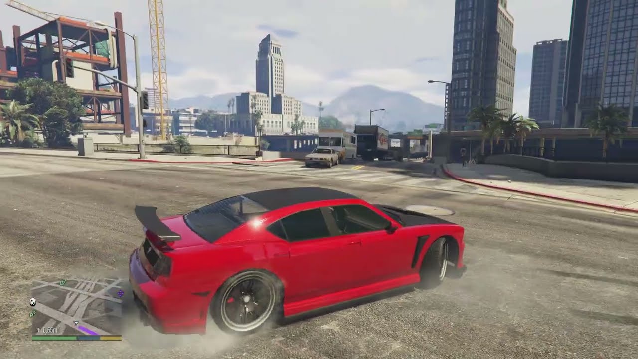 Grand Theft Auto V PS5 Free-roam gameplay 