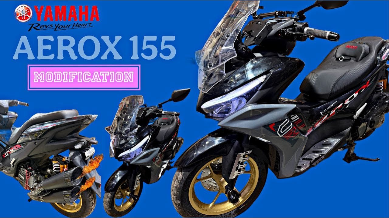 India ki pehli YAMAHA AEROX 155 Itni Unique Modification | Full Body Changed | Dual Exhaust |