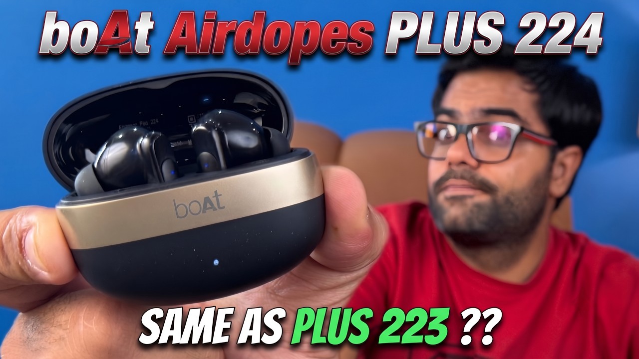 Обзор boAt Airdopes Plus 224/223 ⚡⚡ Лучшие TWS-наушники дешевле 1500 рупий ??
