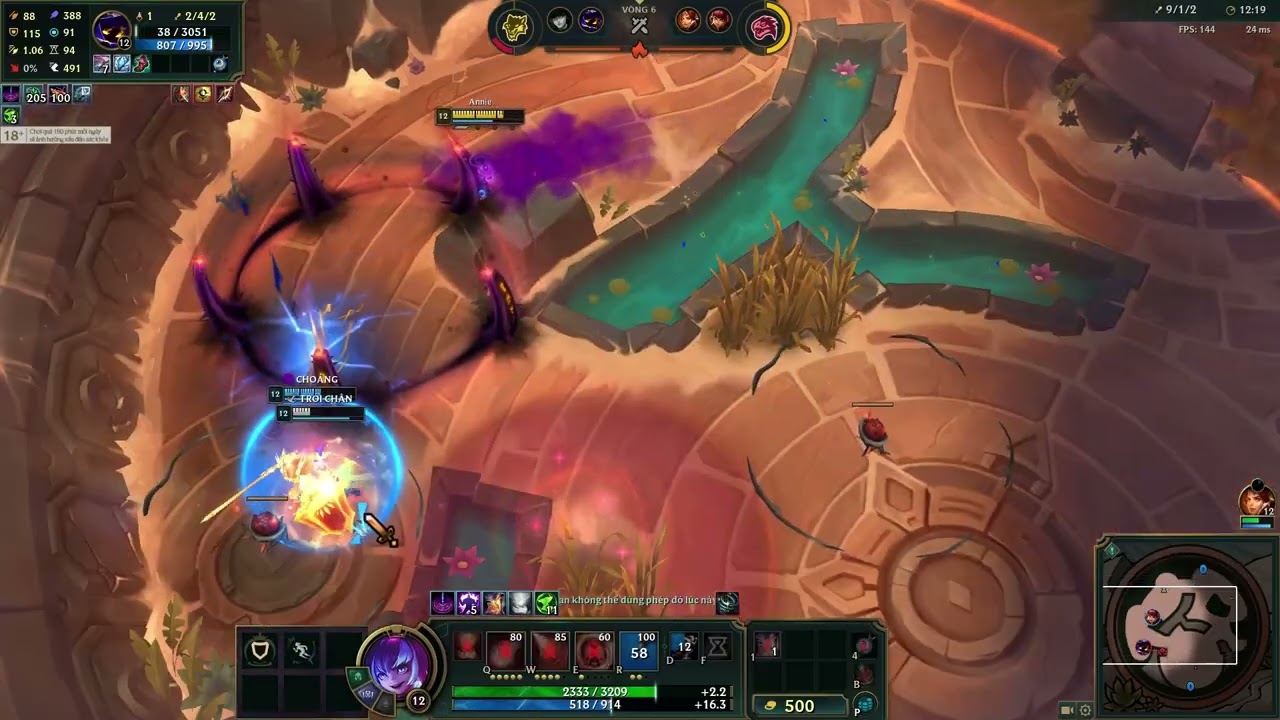 Annie top 1 Võ Đài 3/7/2025