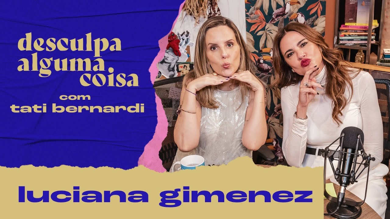 🔴 Luciana Gimenez diz por que não fala de Mick Jagger, conta desmaio na TV e se pega homem pobre