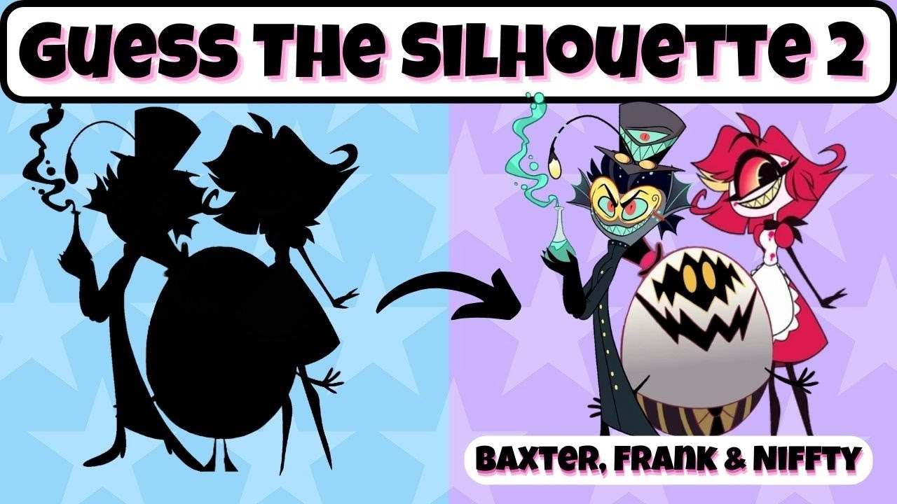 🔮Guess The Hazbin Hotel Characters by Their Silhouette 2 (Medium Level) 🔥 Trivia Quiz