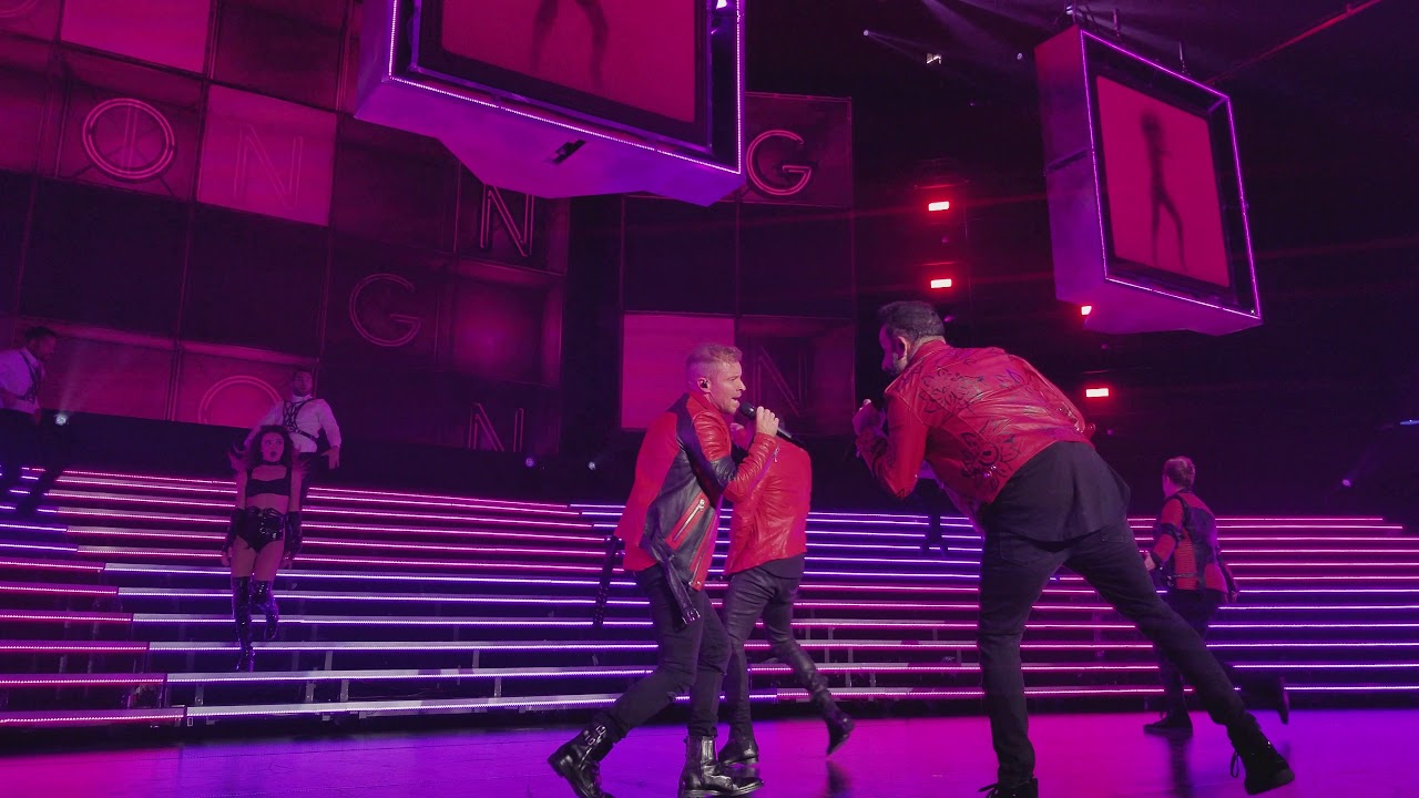 Backstreet Boys 4k: We'Ve Got It Goin' On, Larger Than Life show, Las Vegas Nov 08, 2017