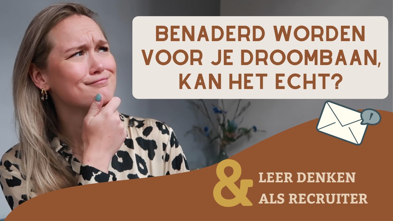 Leer denken als Recruiter en wordt gevonden voor je droombaan