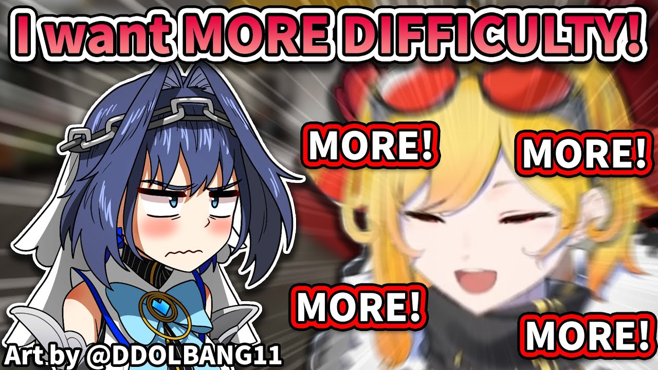 Kaela Starts Acting Like a Brat Demanding Kronii to Increase the Game's Difficulty